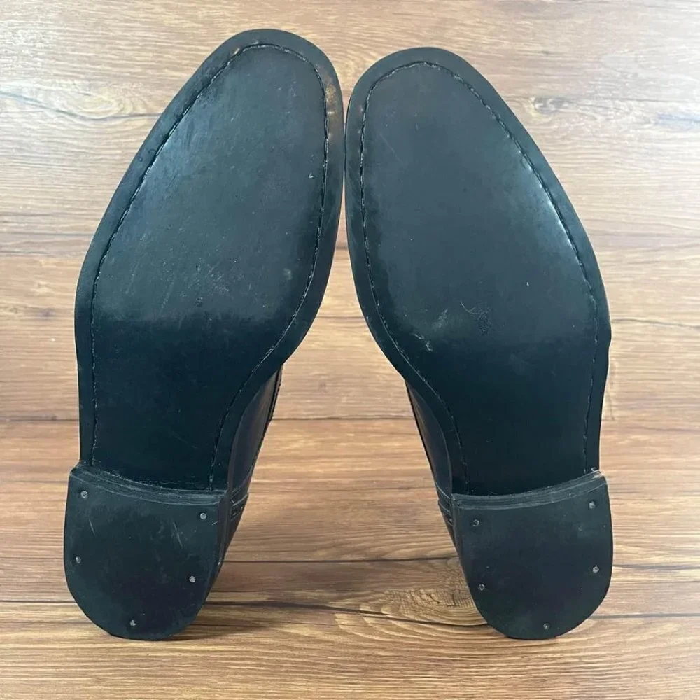 Cole Haan Jefferson Grand 2.0‎ Black Leather Cap Toe Dress Shoes Men’s Size 10